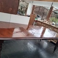 Mahonie verlengbare tafel