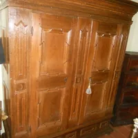 17 th cent German oak chest