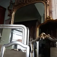 Silver - guilded french mirrors